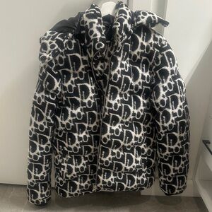 Dior Black and White Monogram Jacket